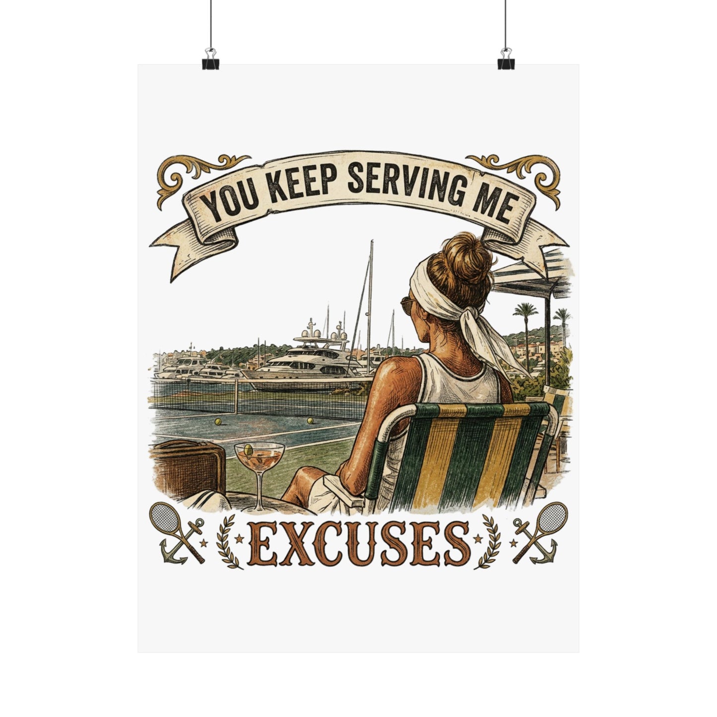 You Keep Serving Me Excuses