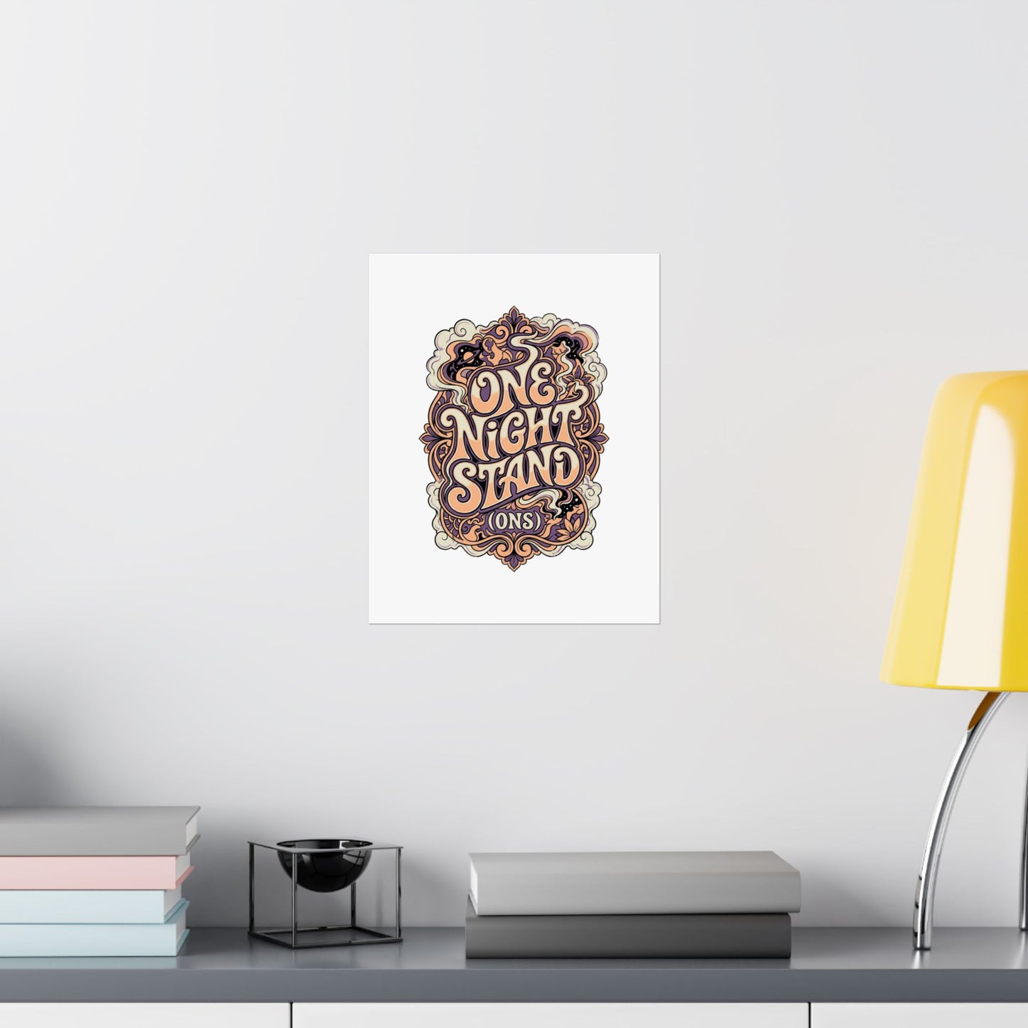 ONE NiGHT STAND (ONS) — Electric Psychedelic Poster Print