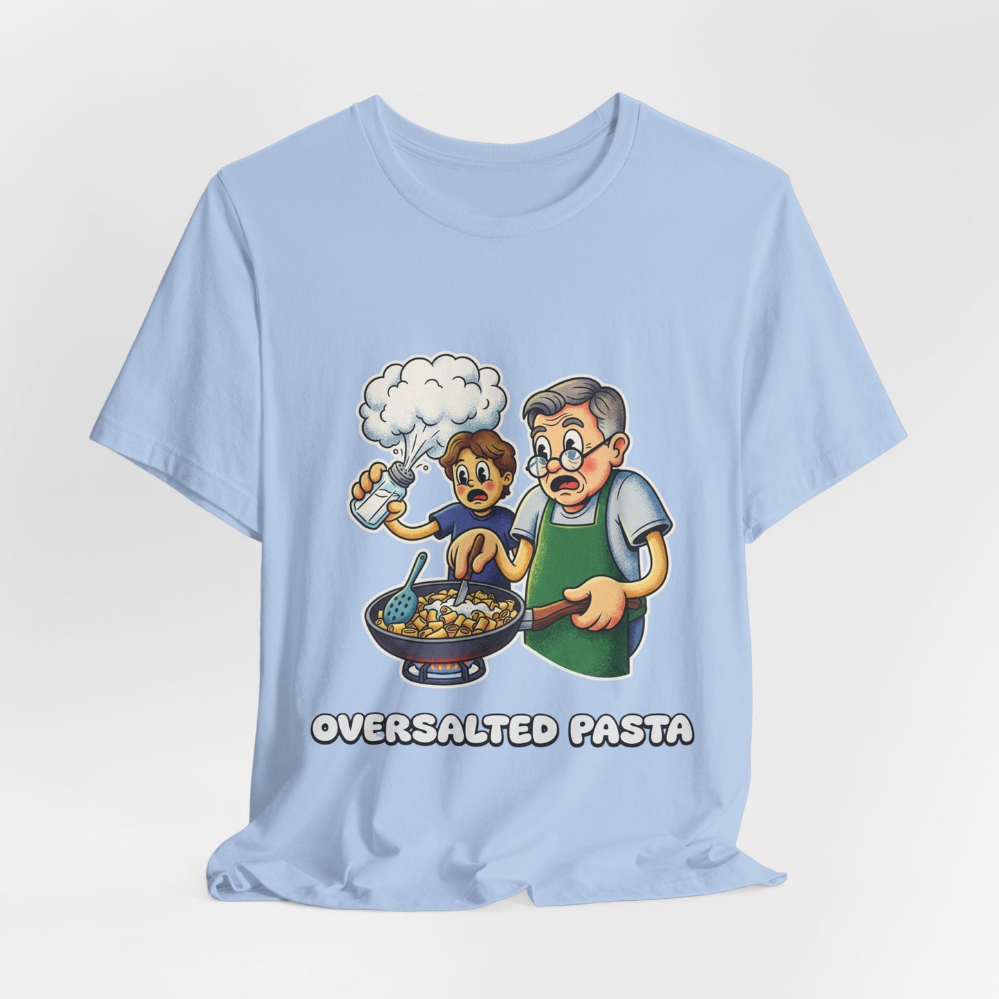 oversalted pasta