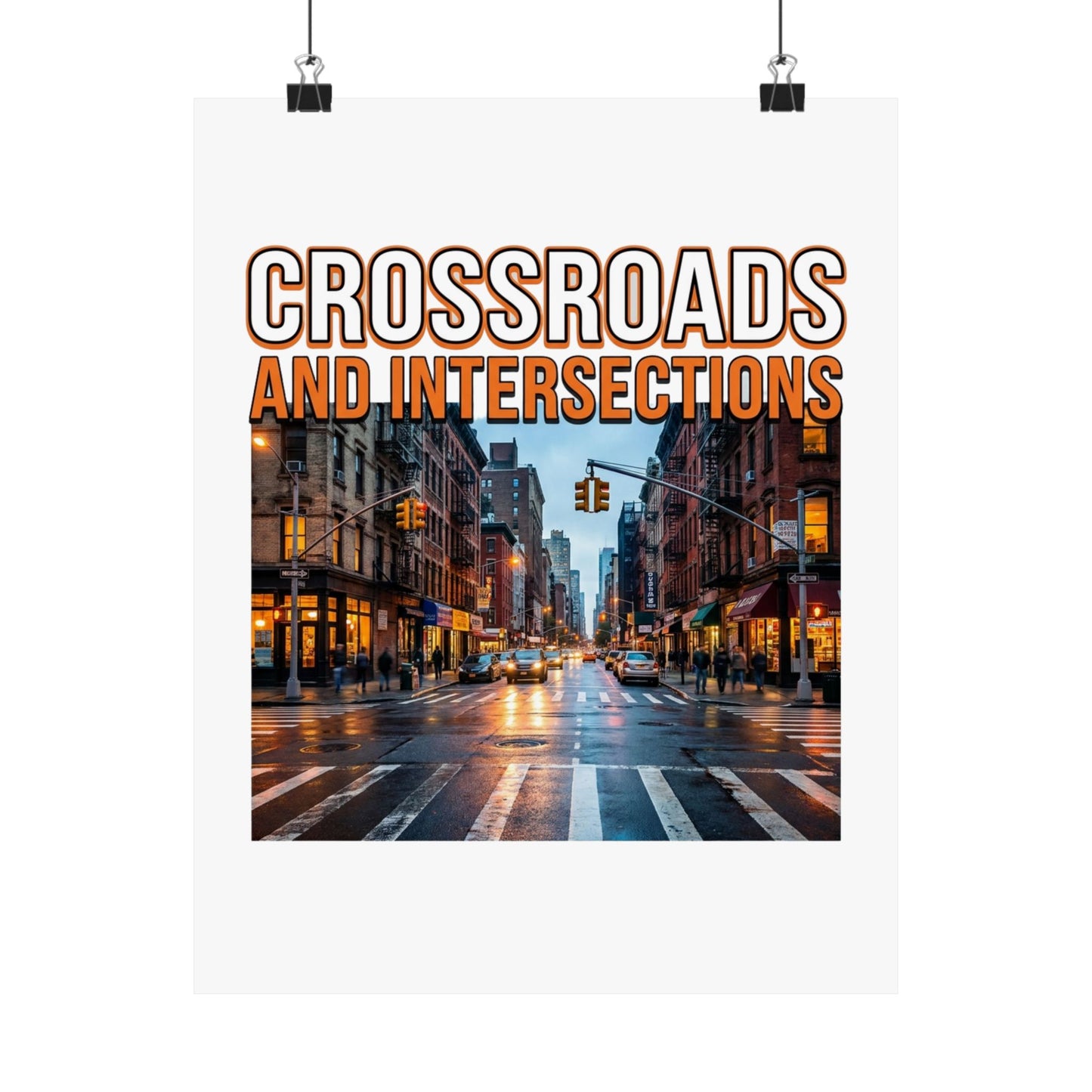 Crossroads and intersections