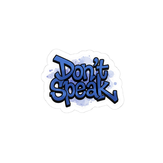 Don't Speak