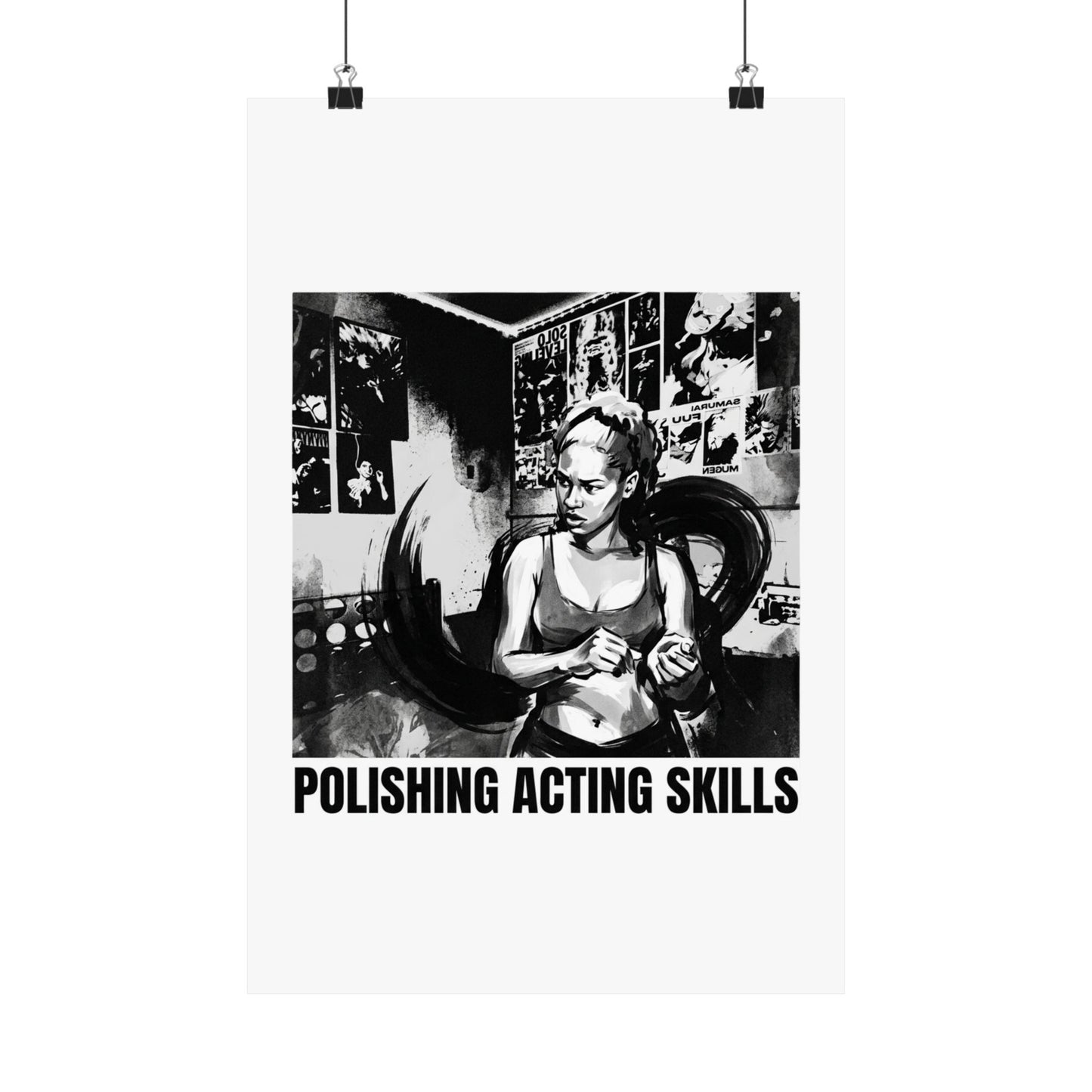 Polishing acting skills