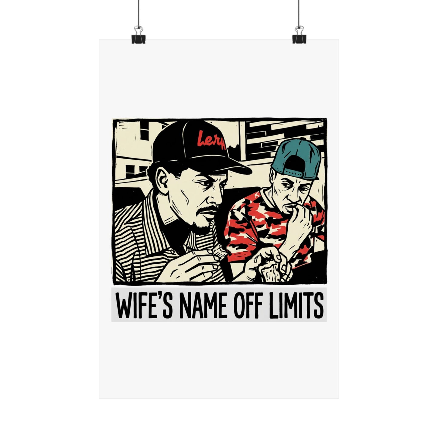 WIFE'S NAME OFF LIMITS