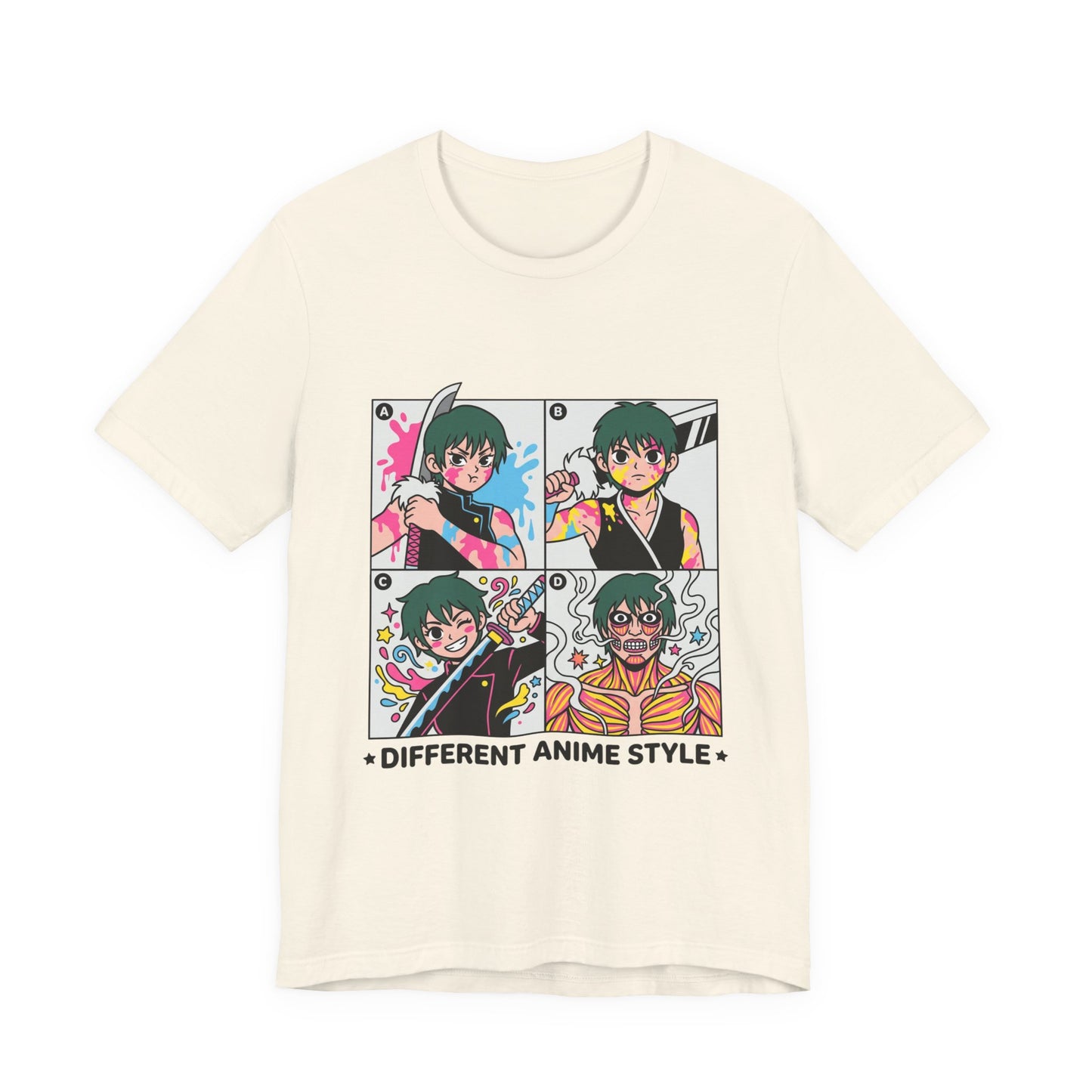 Different Anime Style