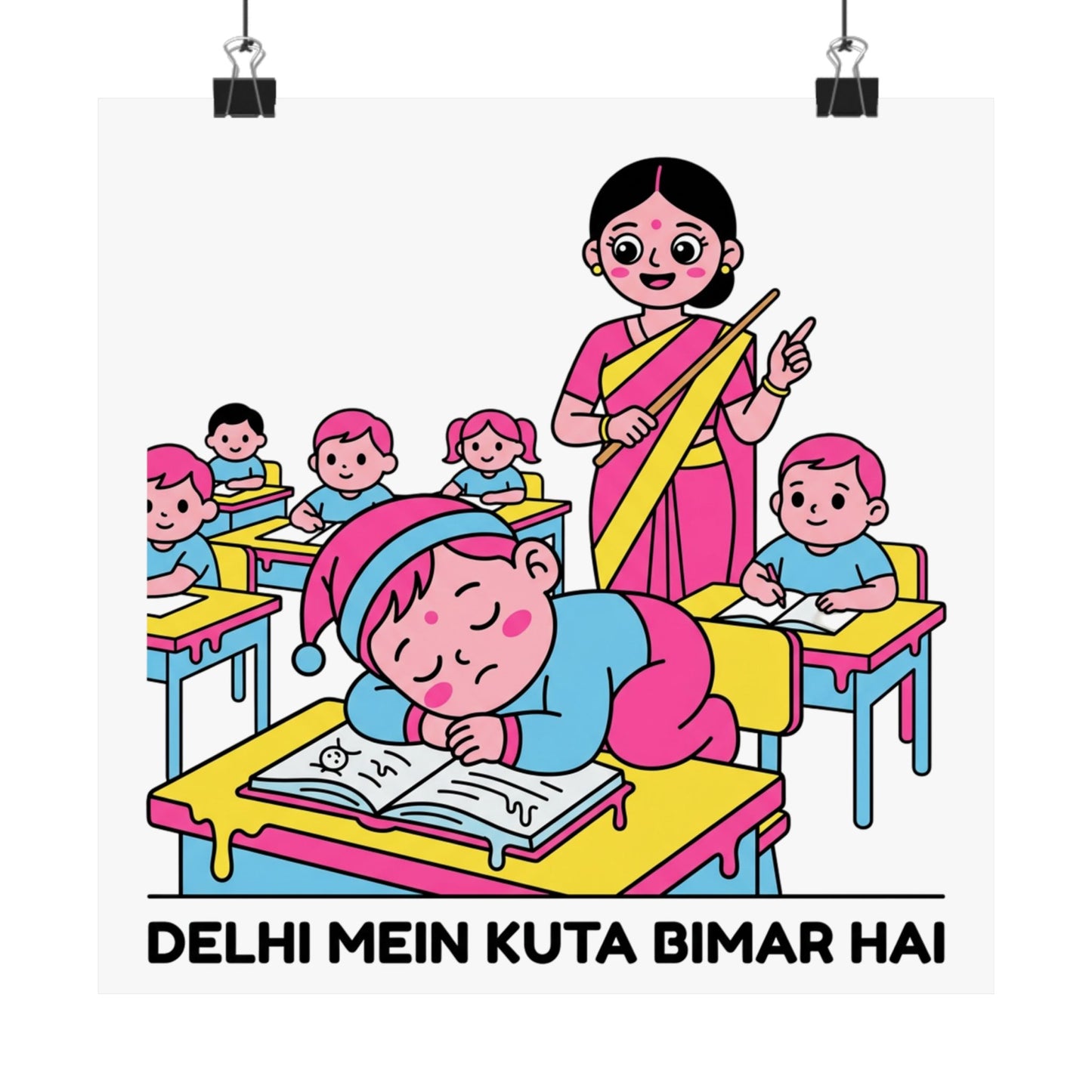Delhi mein kuta bimar hai