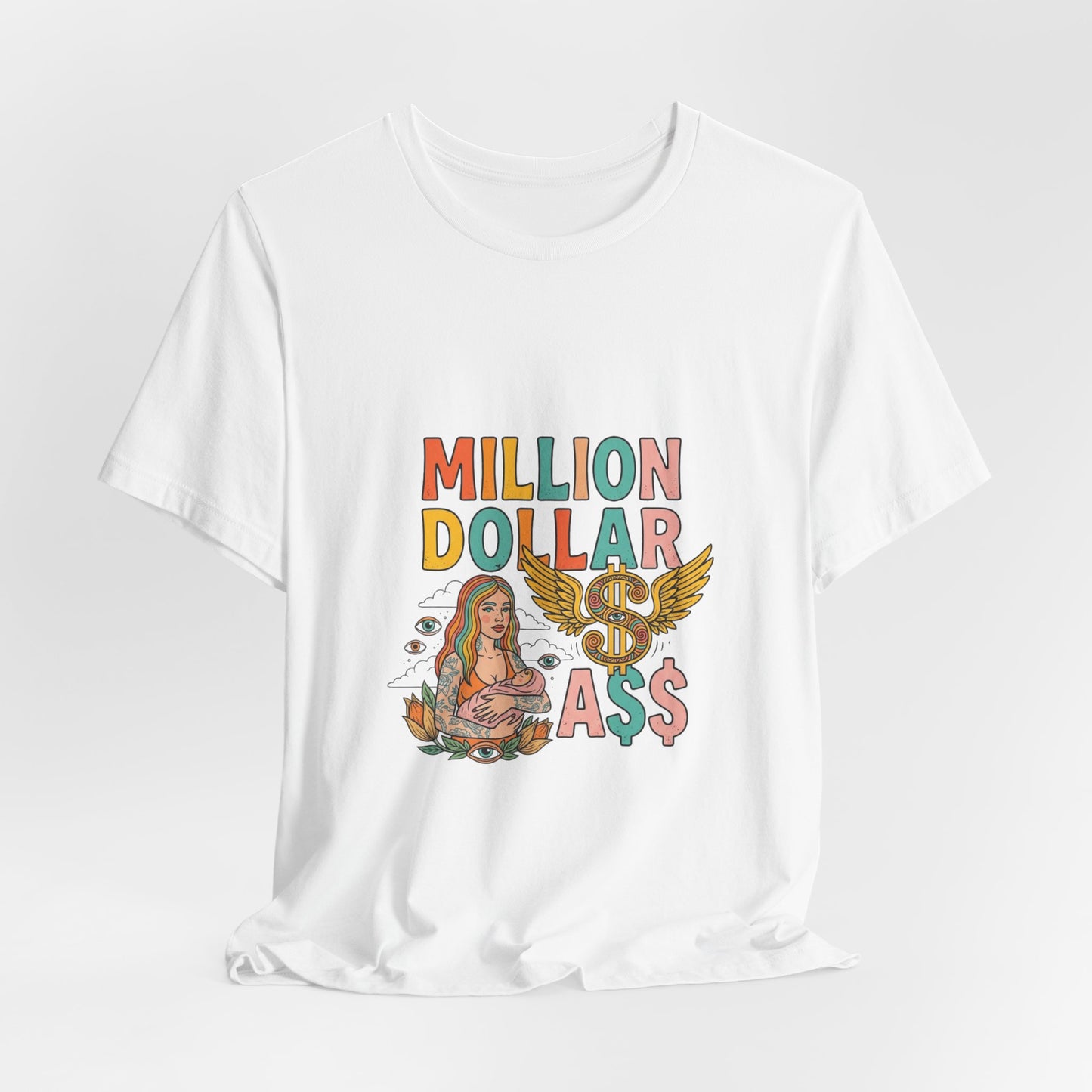 MILLION DOLLAR A$$ (feat. Fler) — Neo-Psychedelic Pop Line-Art