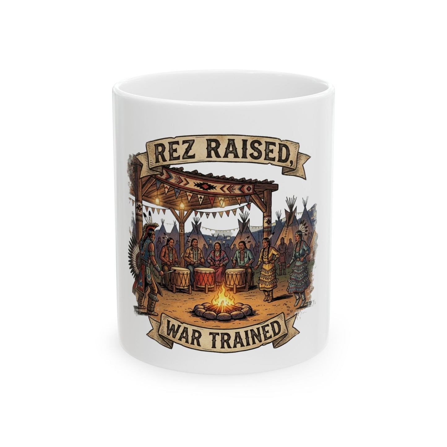Rez Raised, War Trained (Remix)