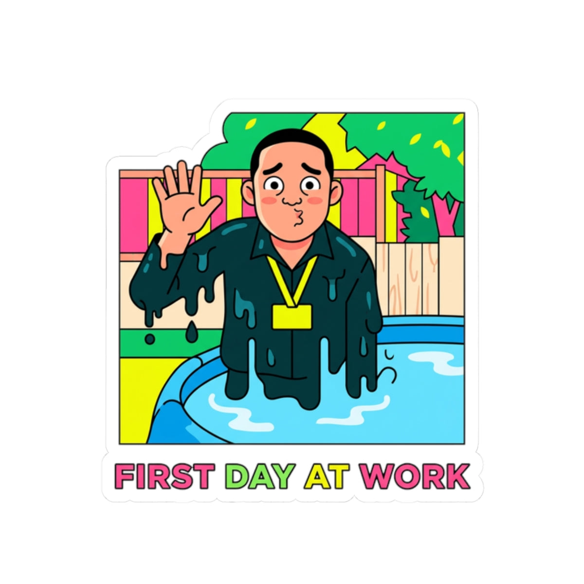 First day at work