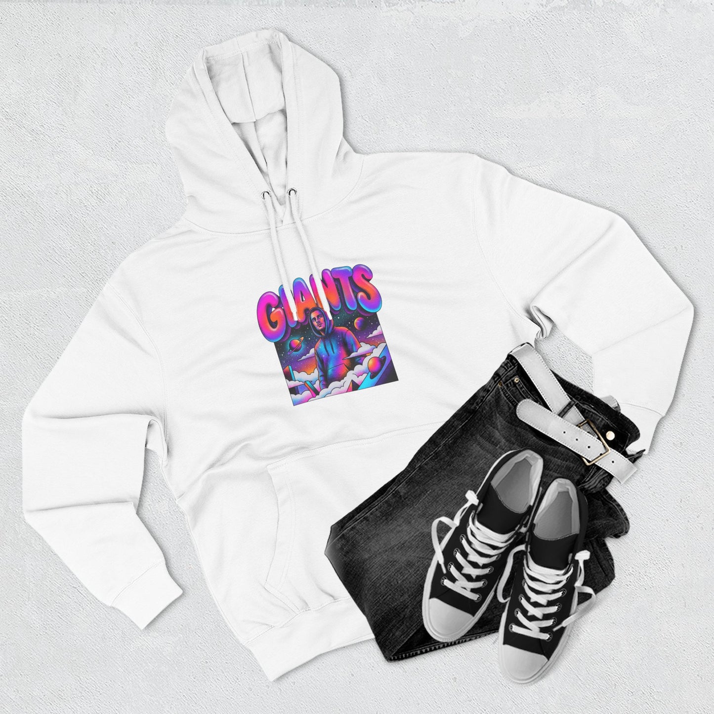 Giants — Retro Cosmic Pop Illustration