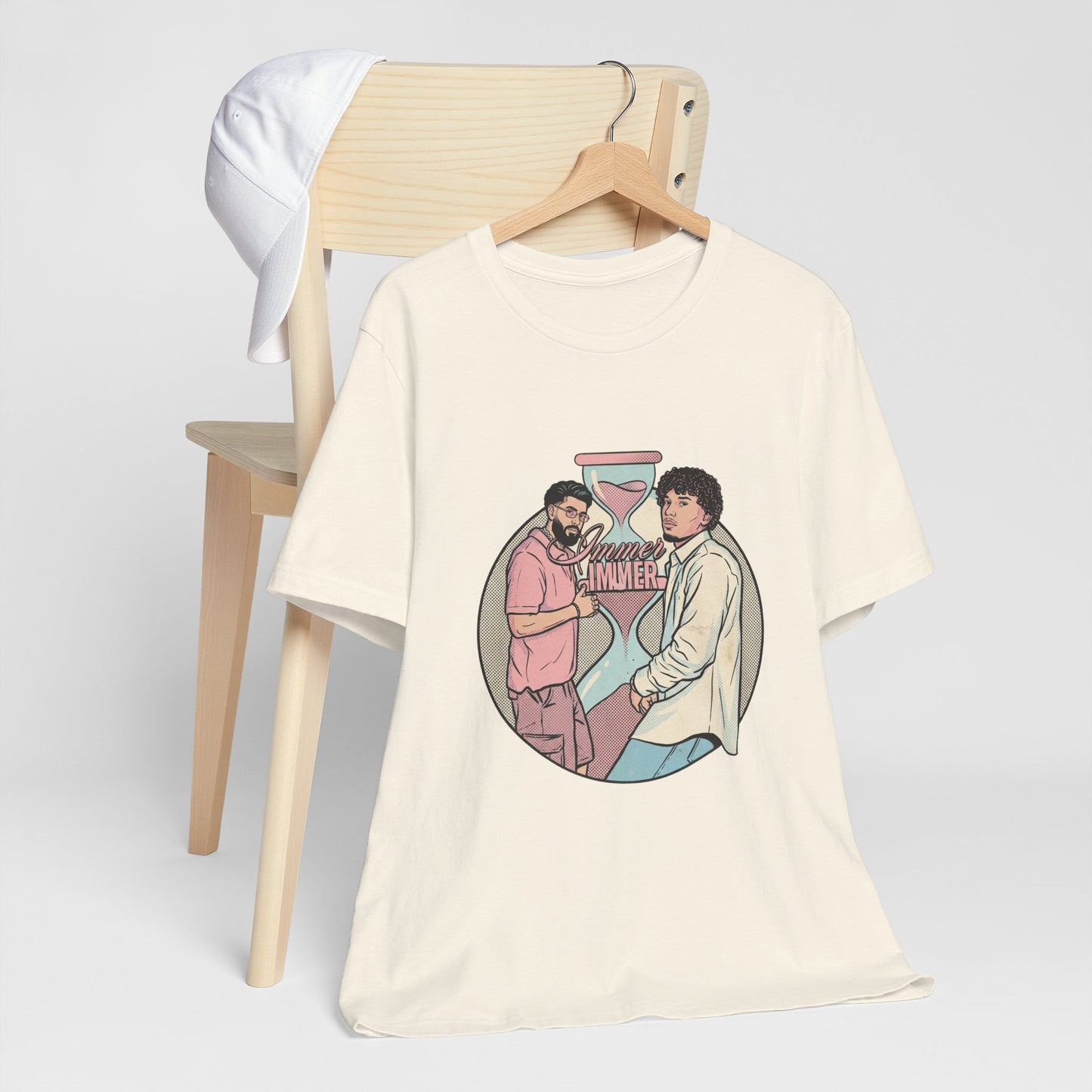 Immer — Retro Pop-Art Tee
