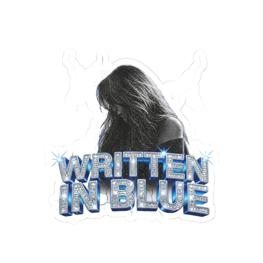 Written In Blue