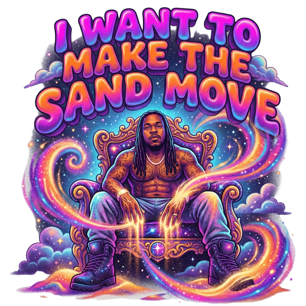 I Want To Make The Sand Move