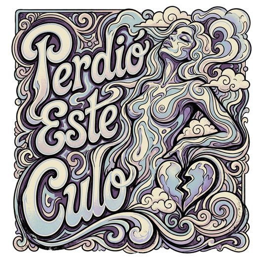 Perdió Este Culo — Electric Psychedelic Poster Print