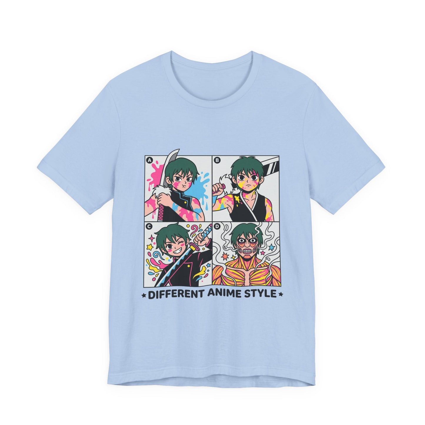 Different Anime Style