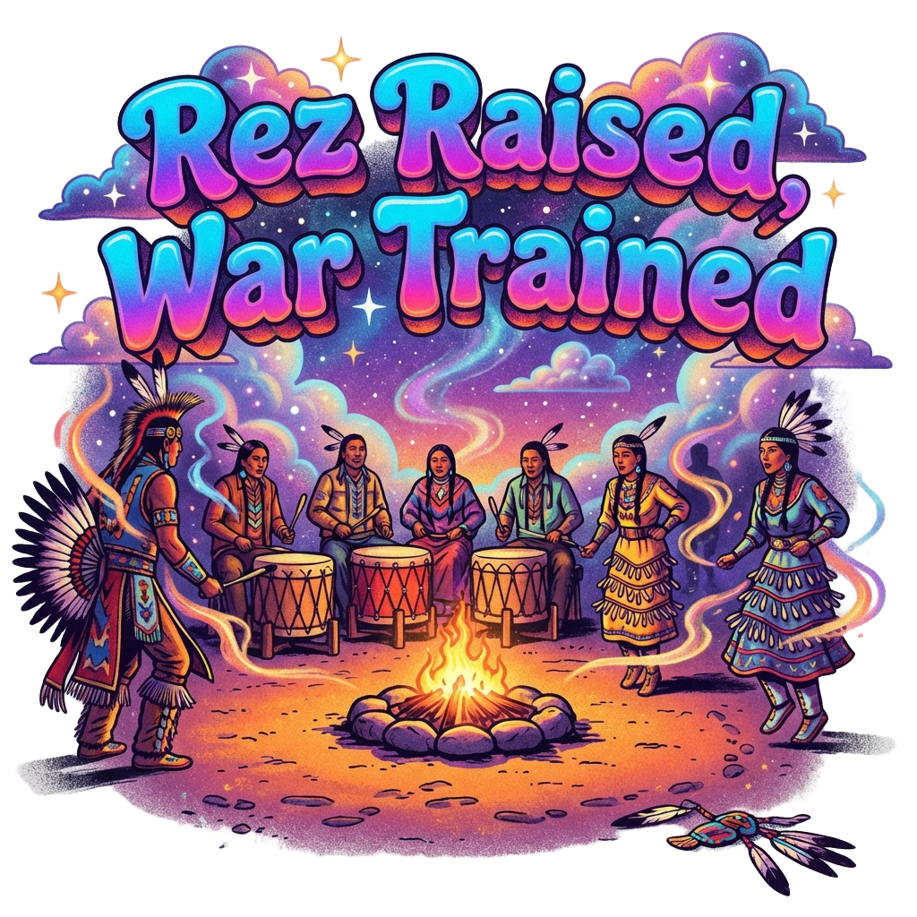 Rez Raised, War Trained (Remix)