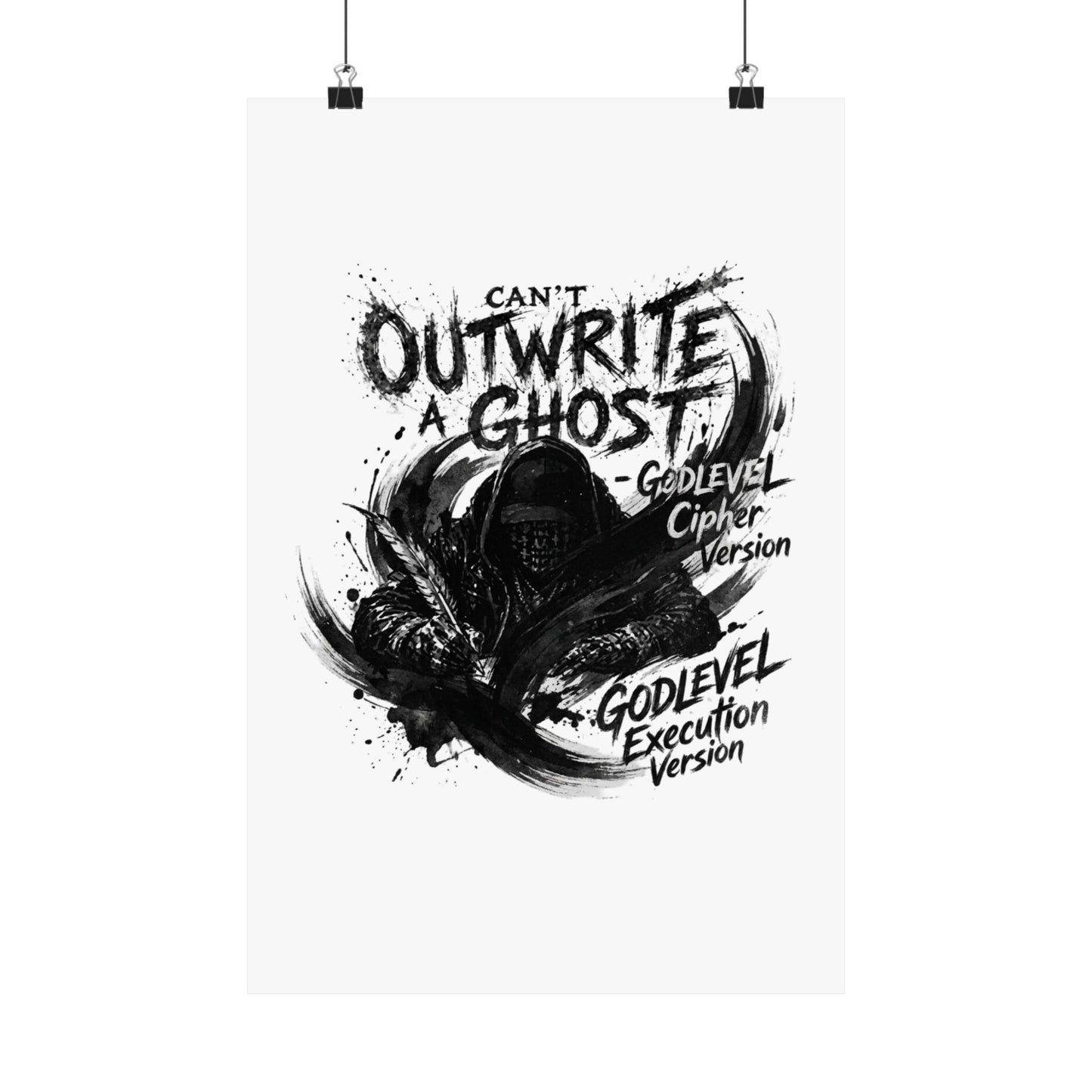 CAN’T OUTWRITE A GHOST - GODLEVEL Cipher Execution Version