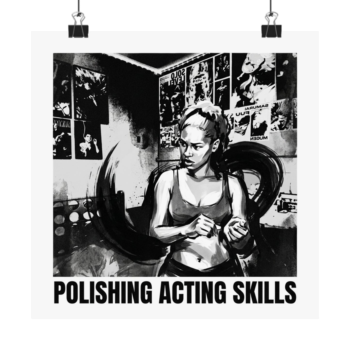 Polishing acting skills