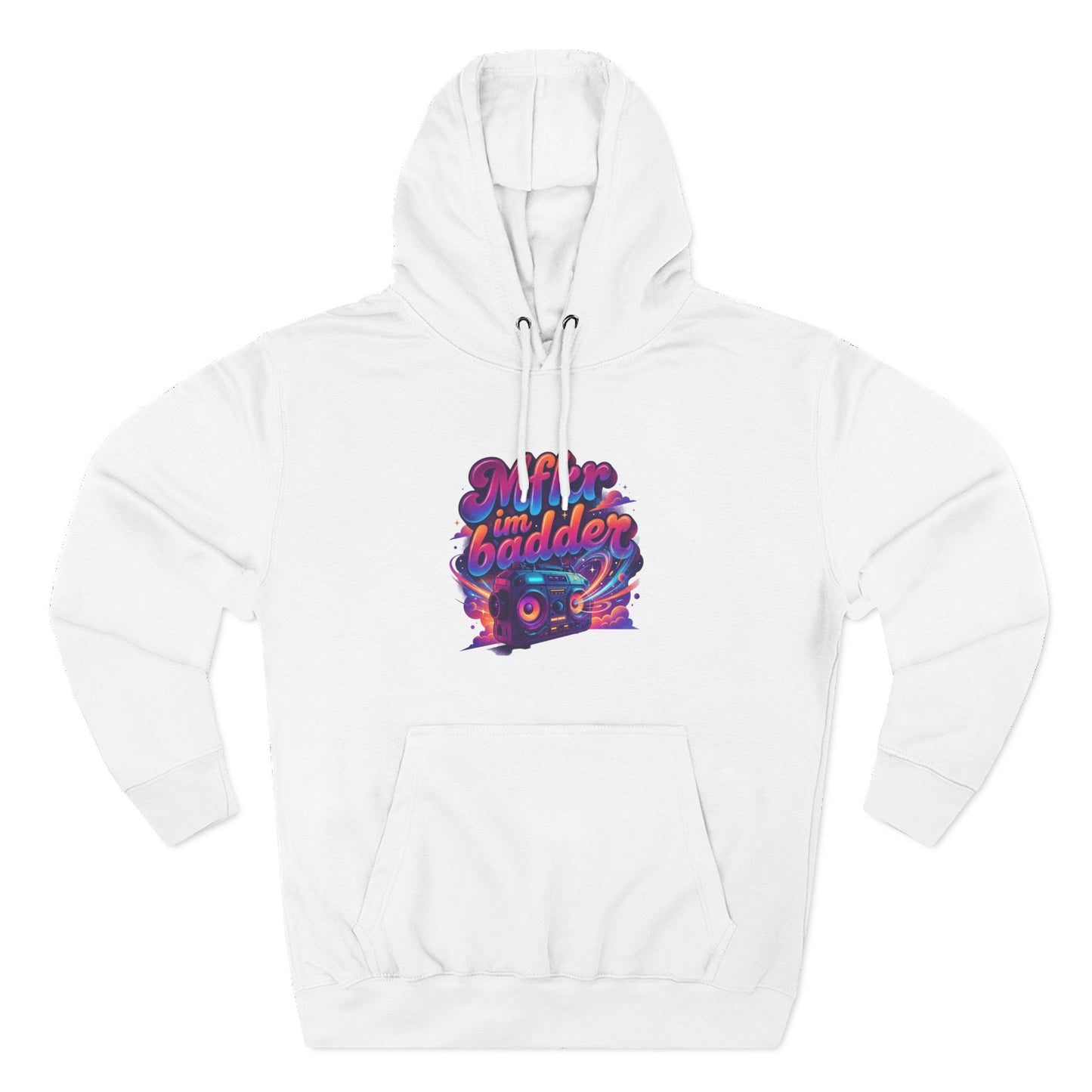 Mfkr im badder — Retro Cosmic Pop Illustration