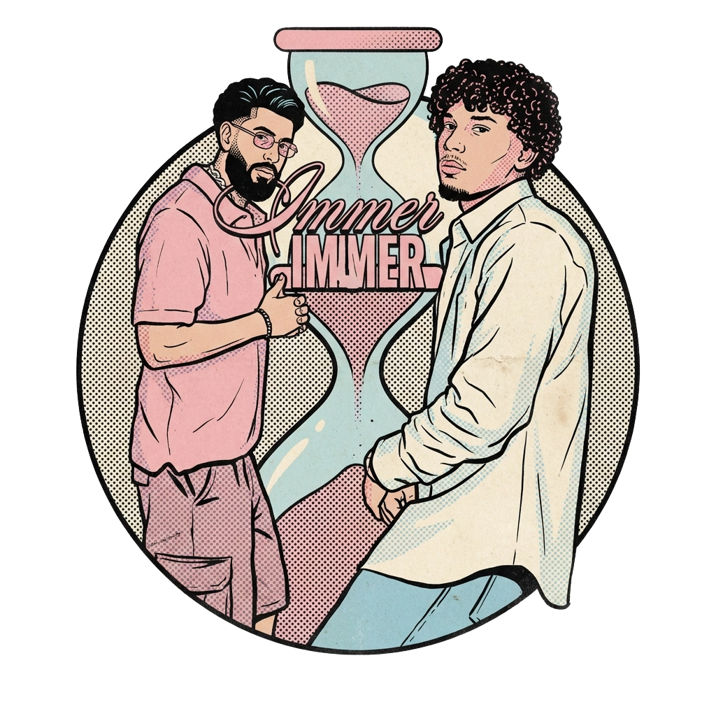 Immer — Retro Pop-Art Tee