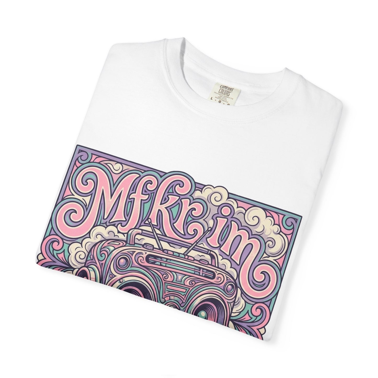 Mfkr im badder — Electric Psychedelic Poster Print