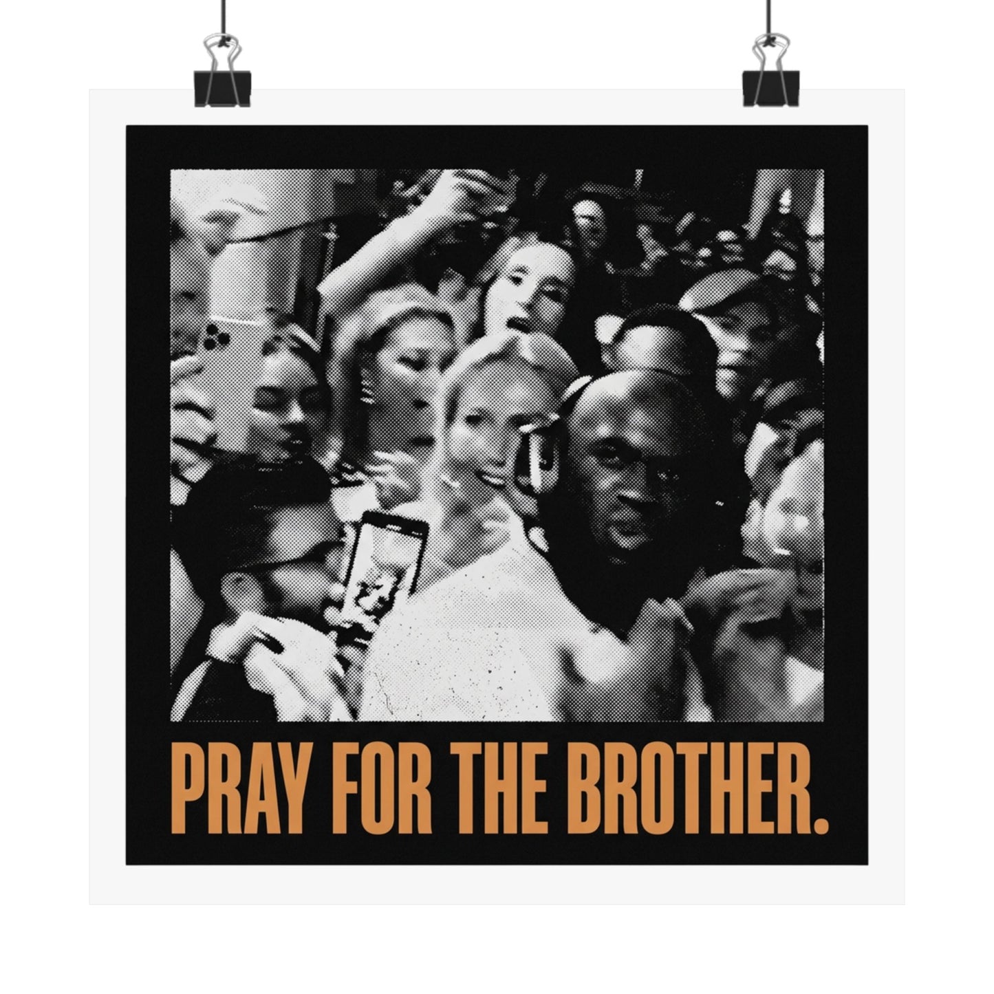 Pray for the brother.