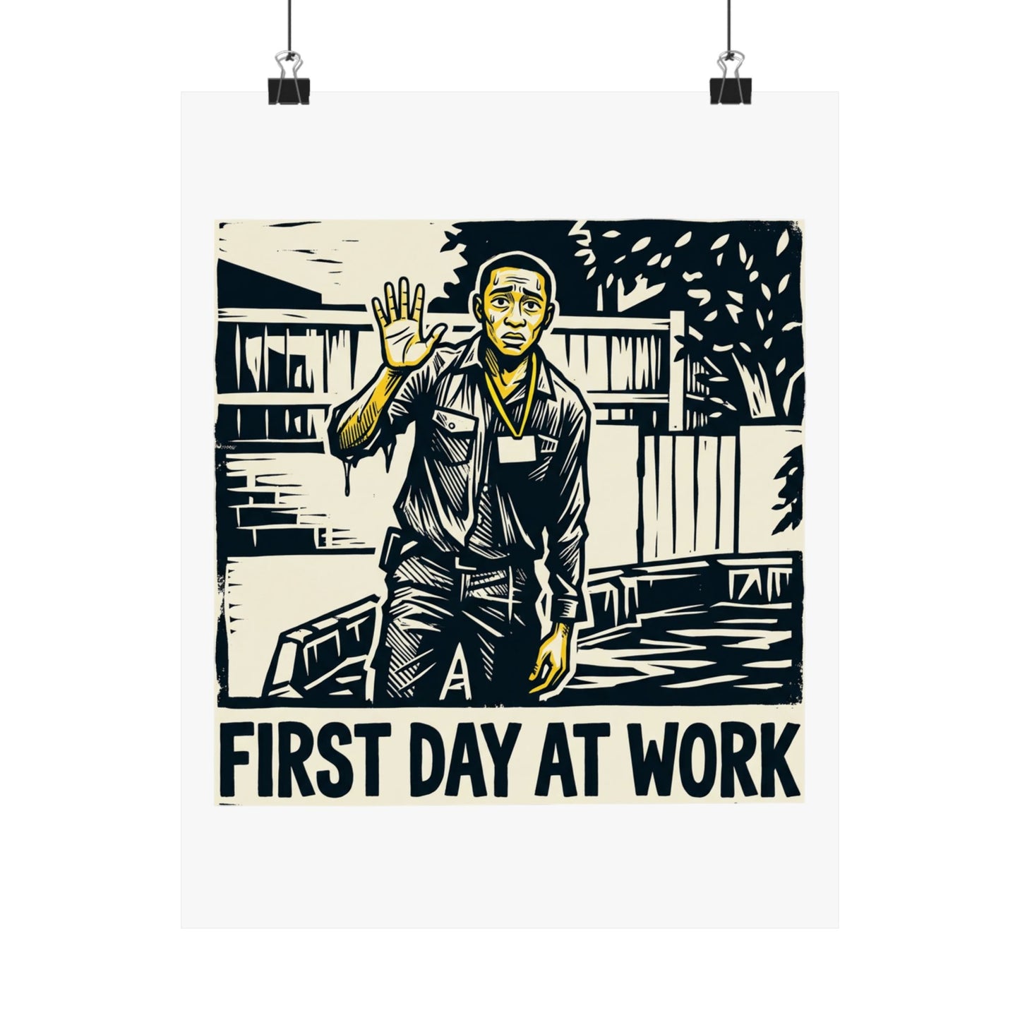 First day at work
