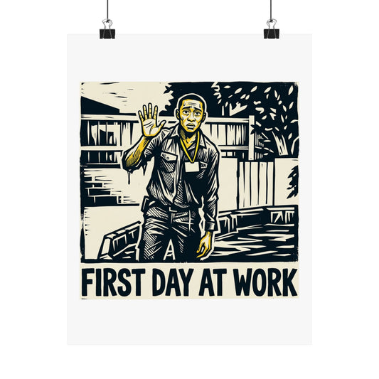 First day at work