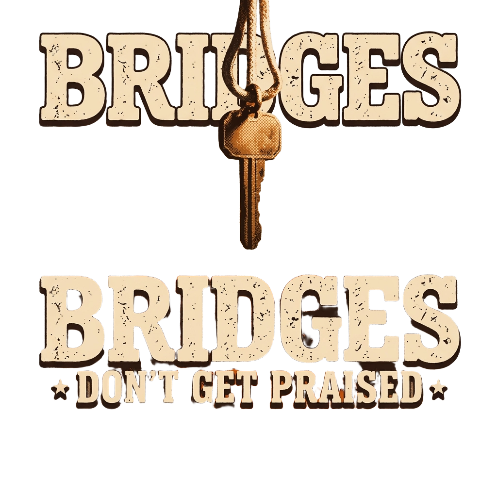 BRIDGES DON’T GET PRAISED