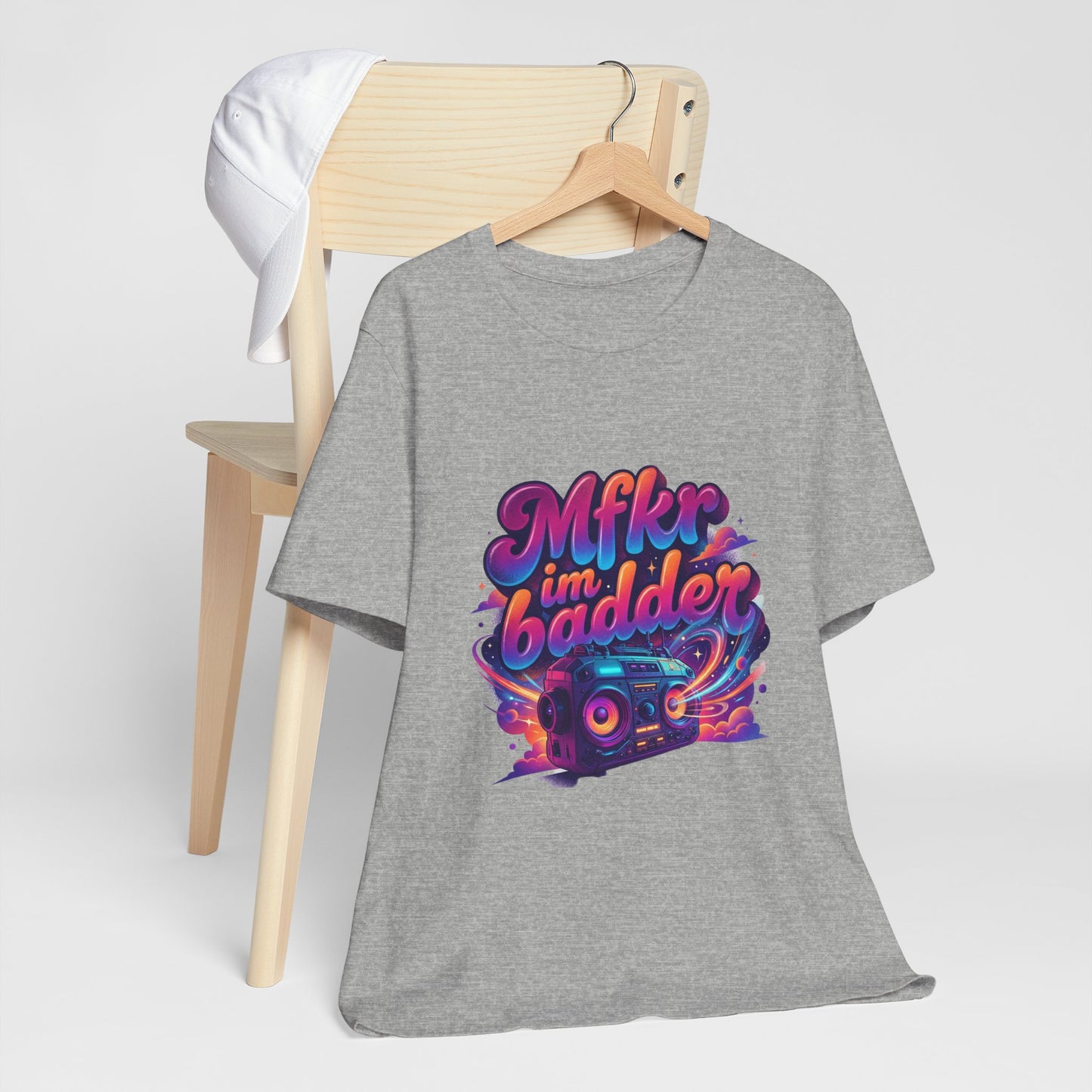 Mfkr im badder — Retro Cosmic Pop Illustration