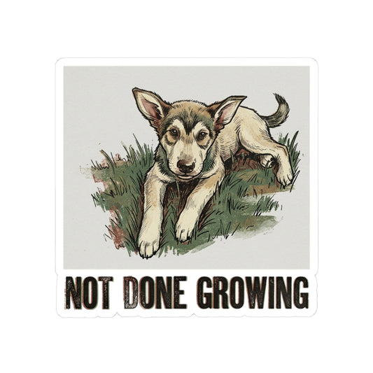 Not Done Growing