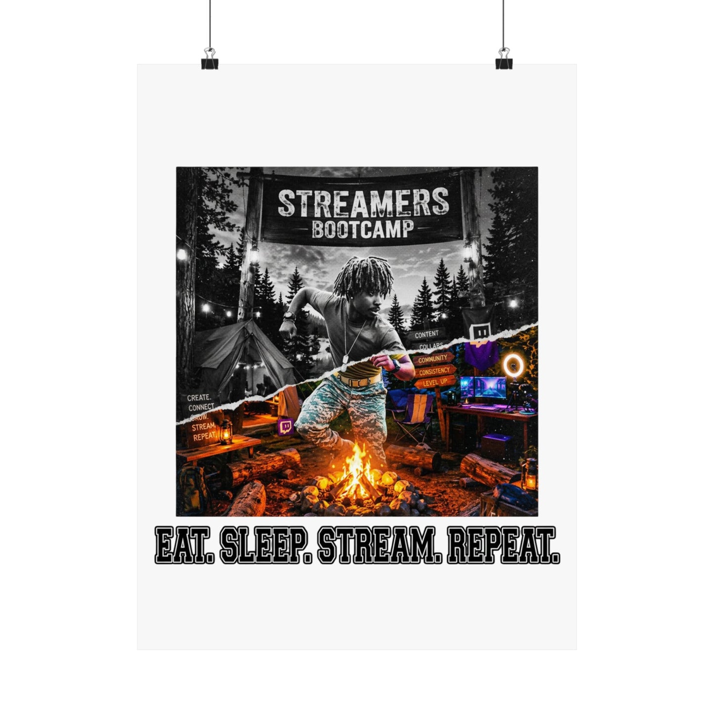 EAT. SLEEP. STREAM. REPEAT.
