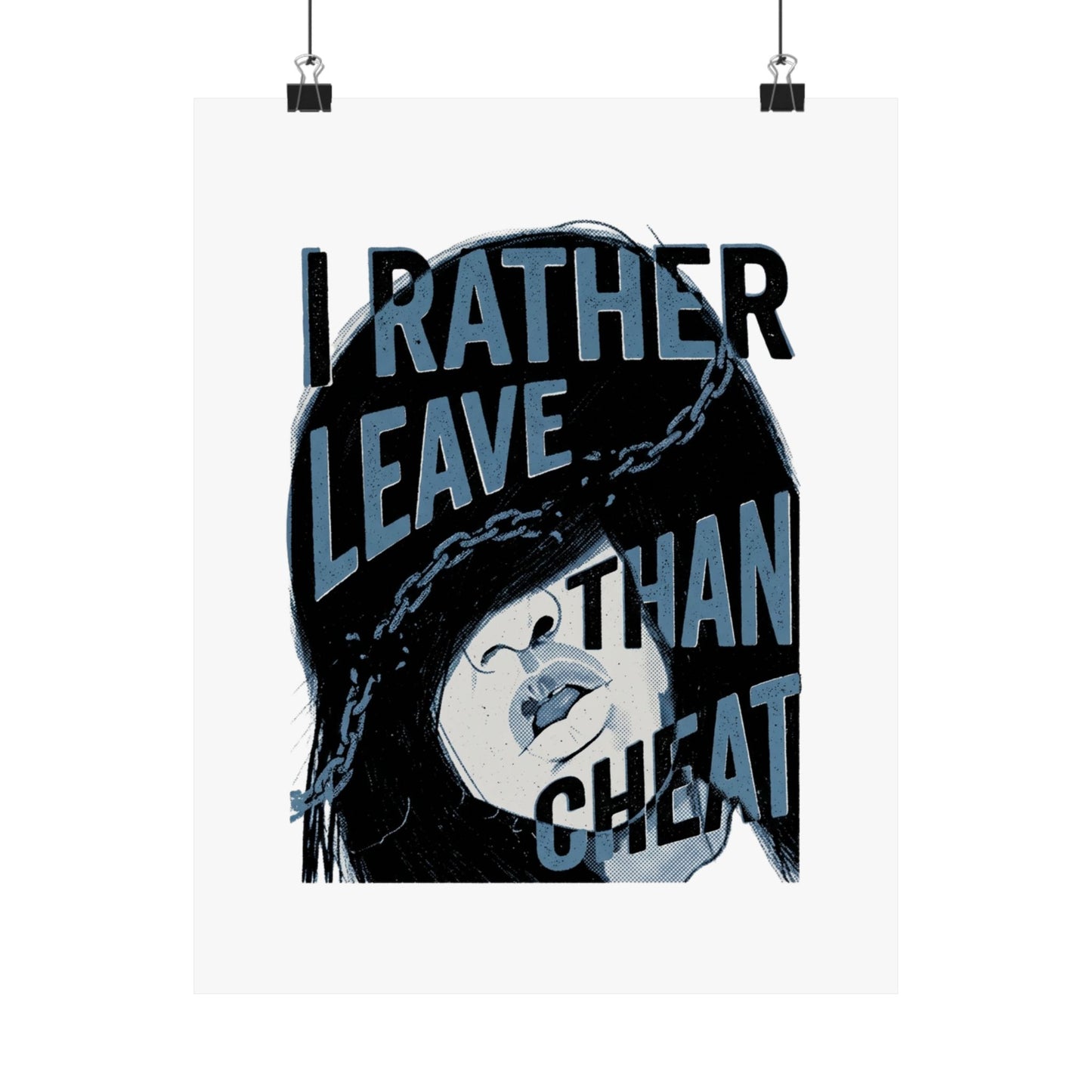 I Rather Leave Than Cheat