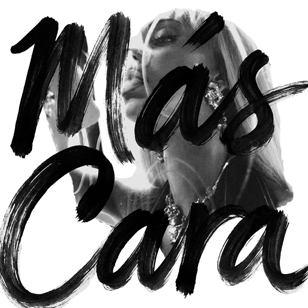 Más Cara — Monochromatic Gestural Noir