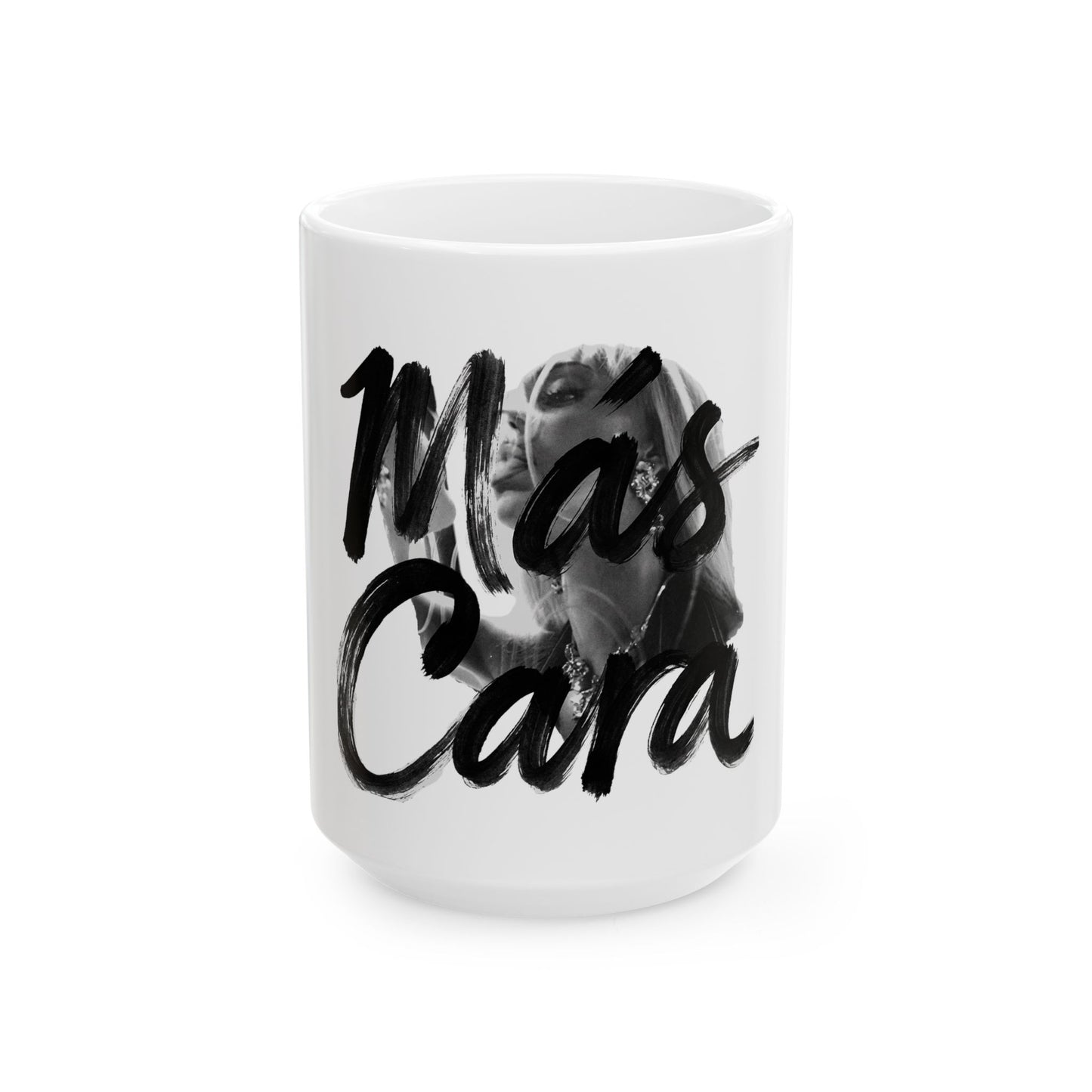 Más Cara — Monochromatic Gestural Noir