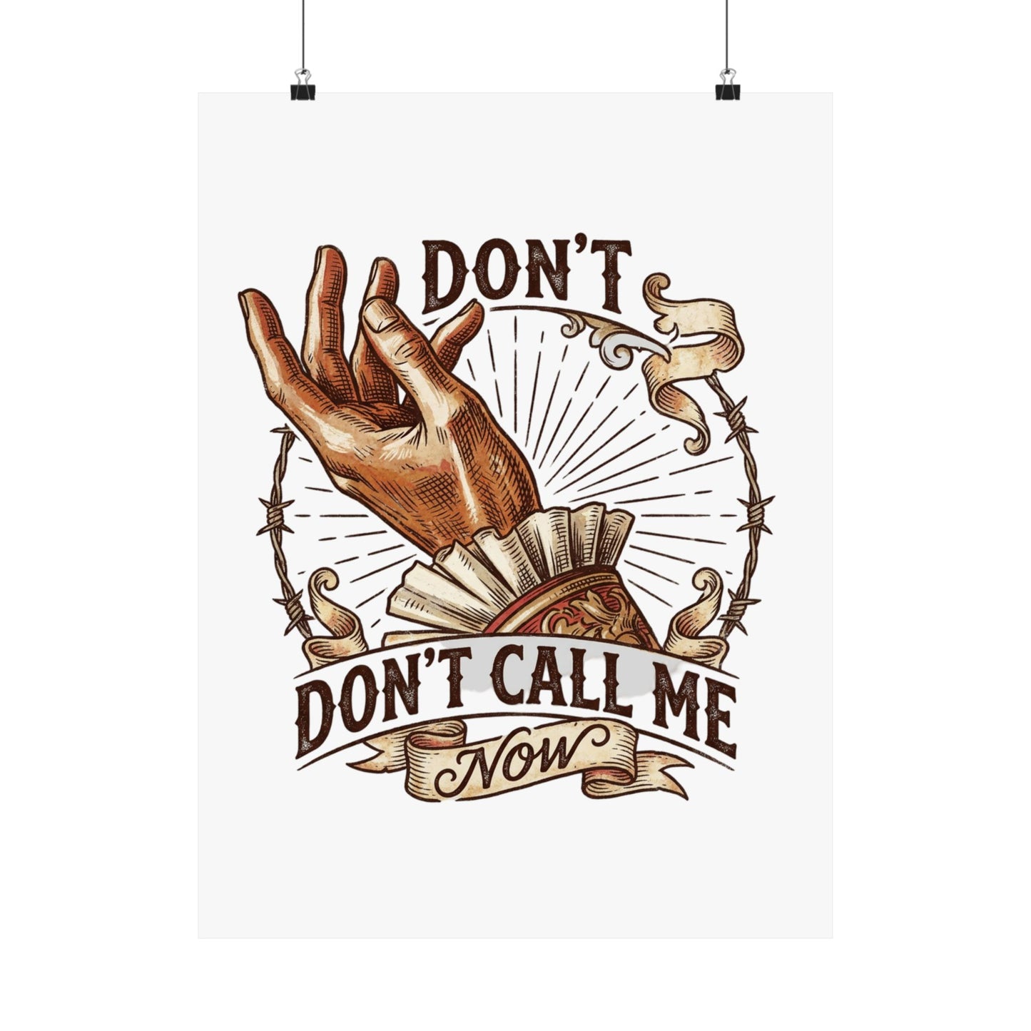 Don't Call Me Now