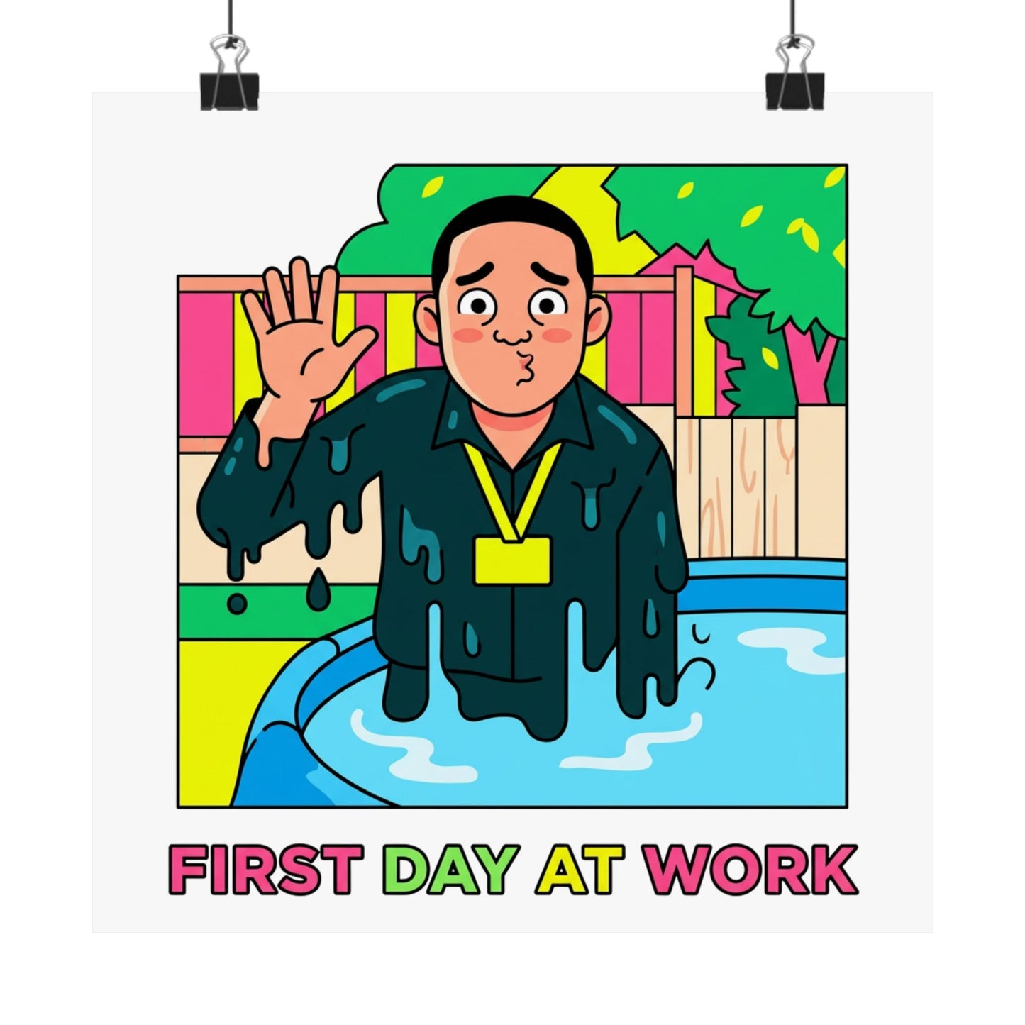 First day at work