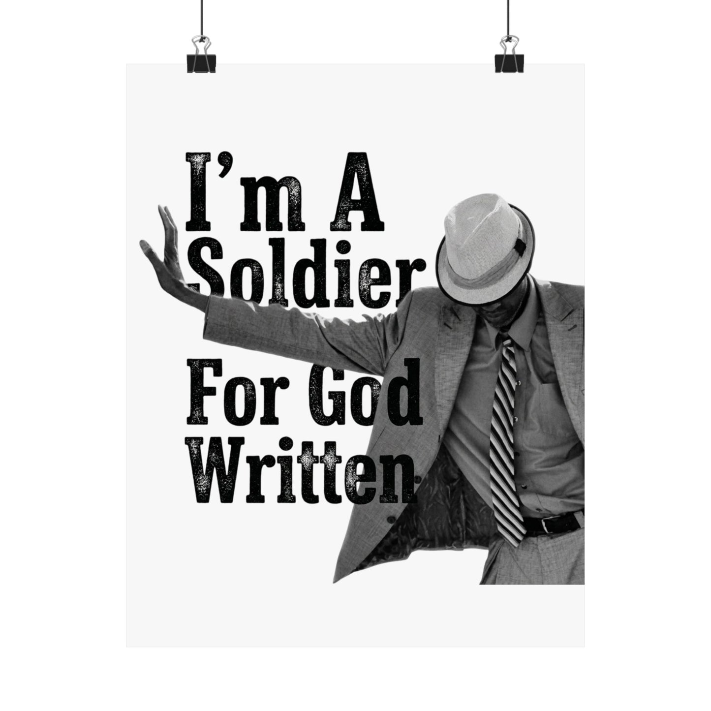 I'm A Soldier For God Written