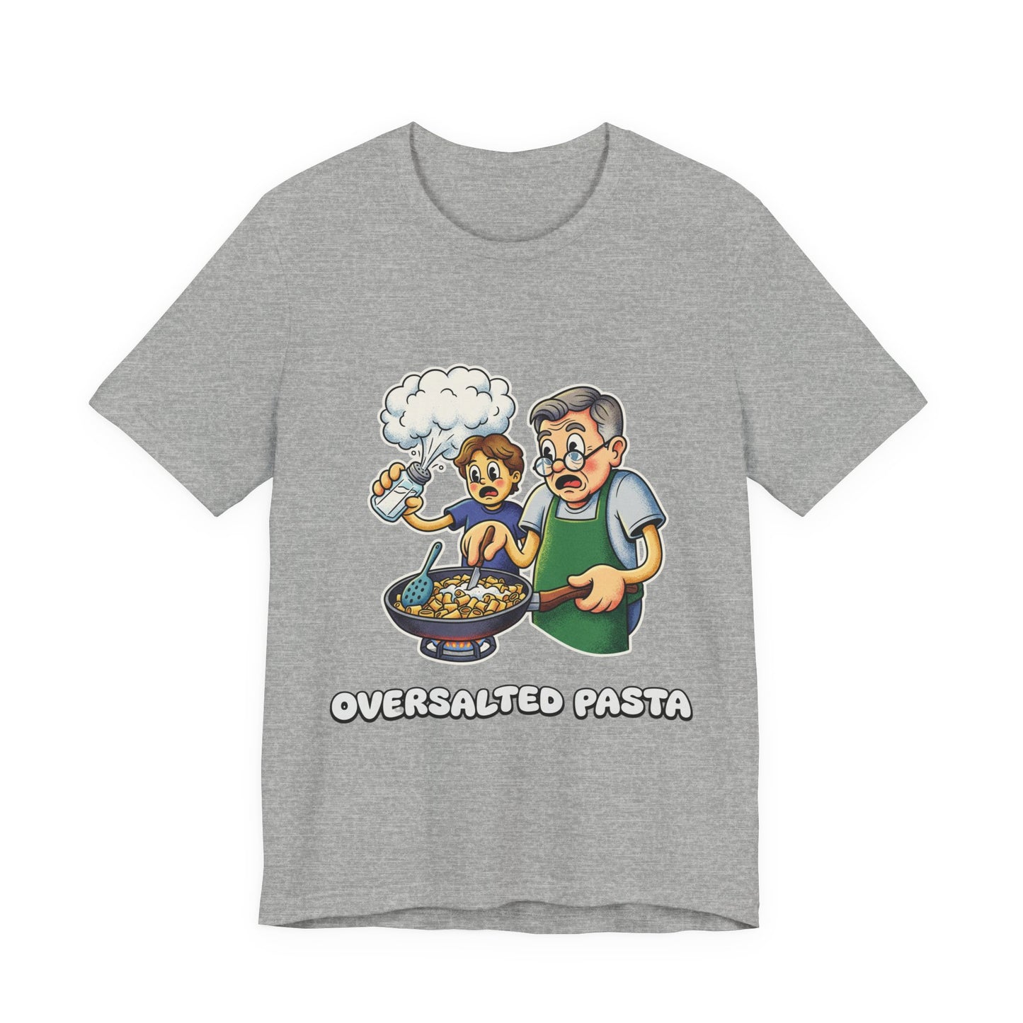 oversalted pasta