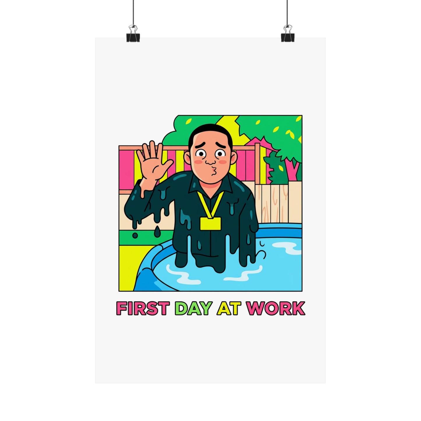 First day at work