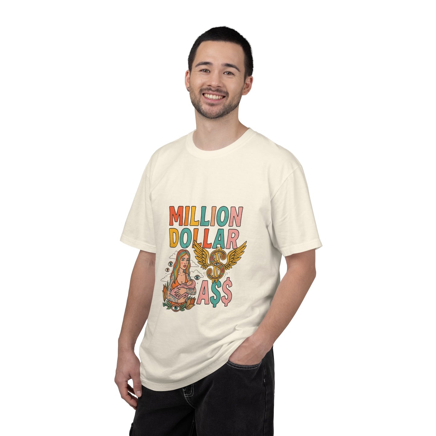 MILLION DOLLAR A$$ (feat. Fler) — Neo-Psychedelic Pop Line-Art