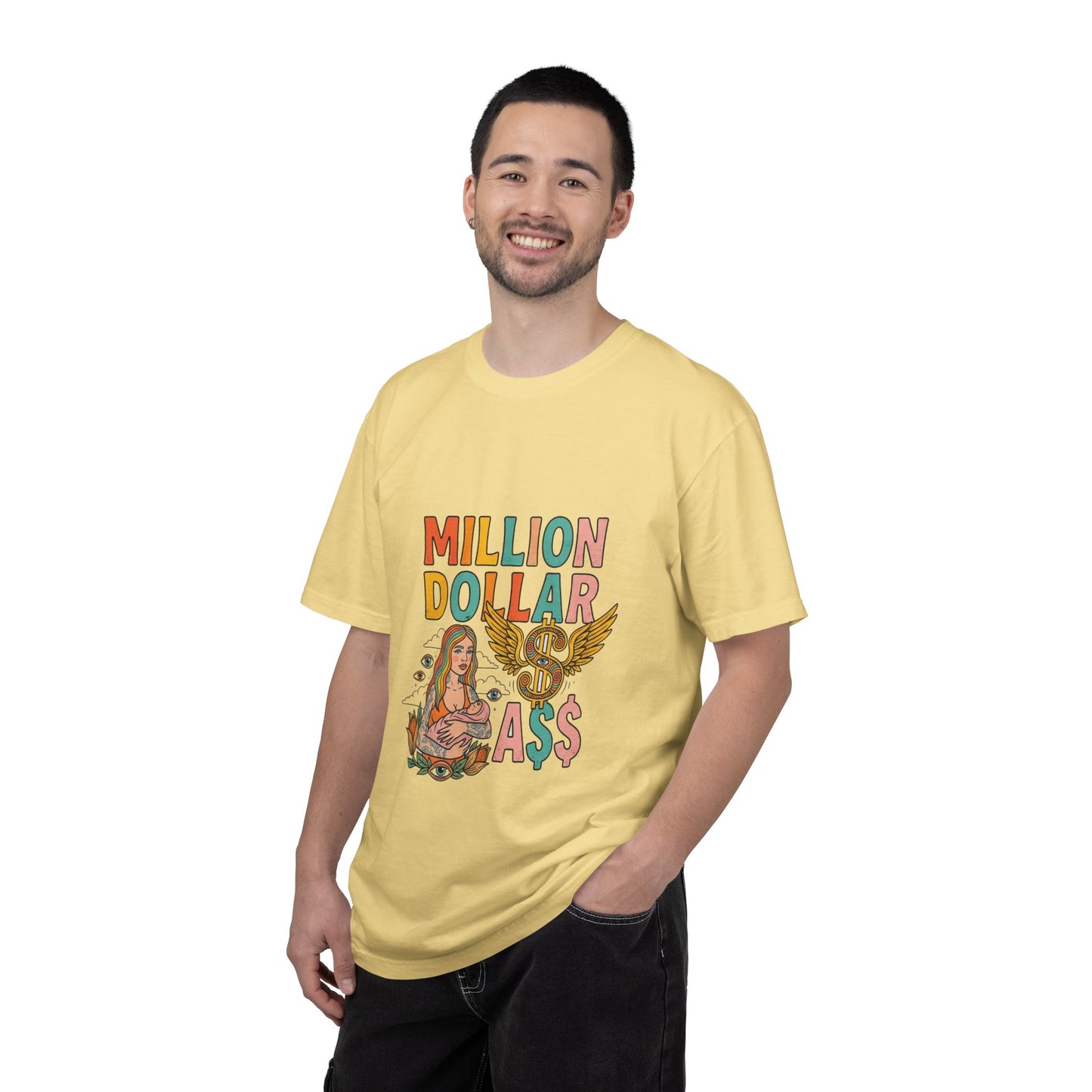 MILLION DOLLAR A$$ (feat. Fler) — Neo-Psychedelic Pop Line-Art