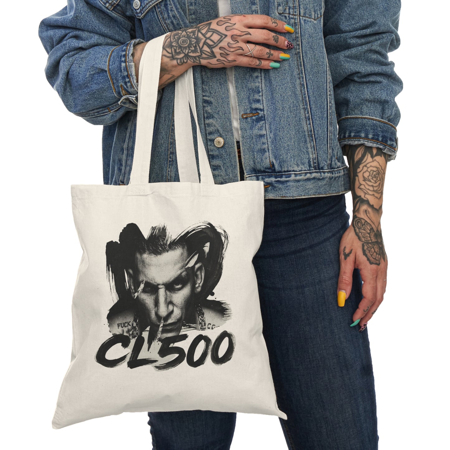 CL500 — Monochromatic Gestural Noir