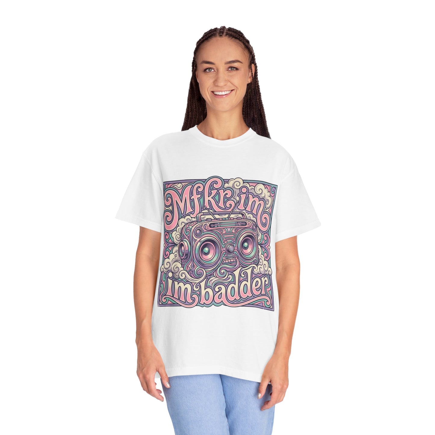 Mfkr im badder — Electric Psychedelic Poster Print