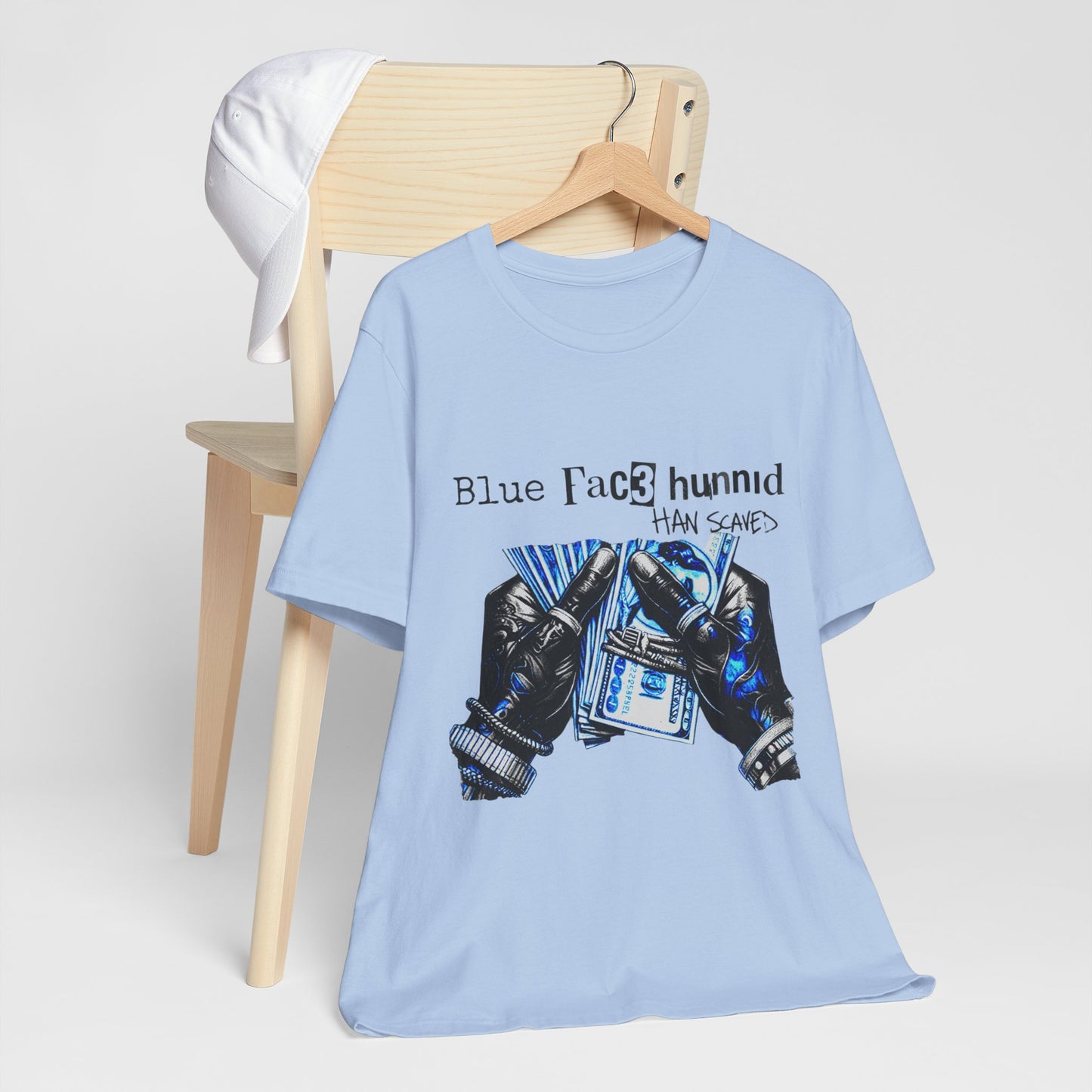 Blue Fac3 hunnid