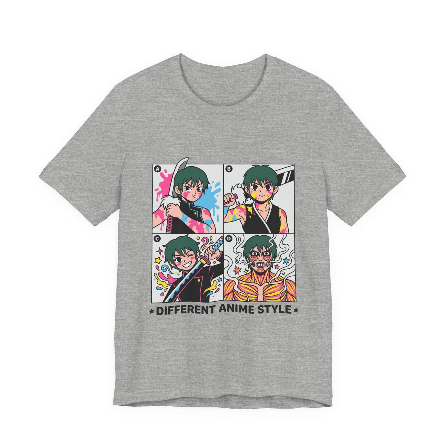 Different Anime Style