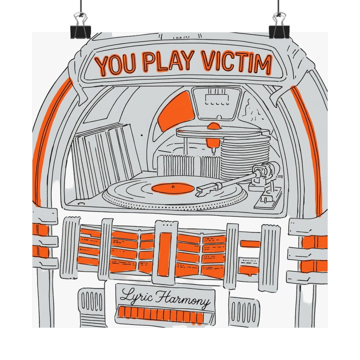 You play victim