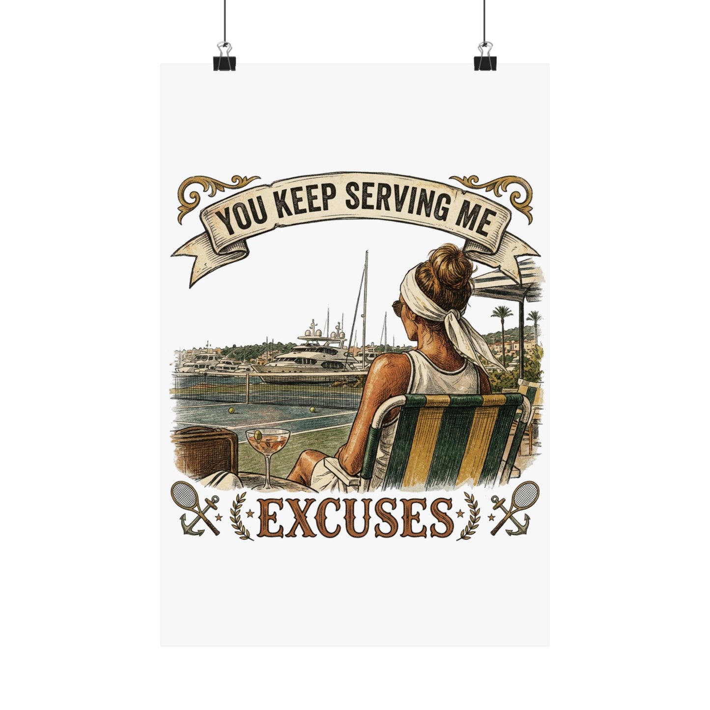 You Keep Serving Me Excuses
