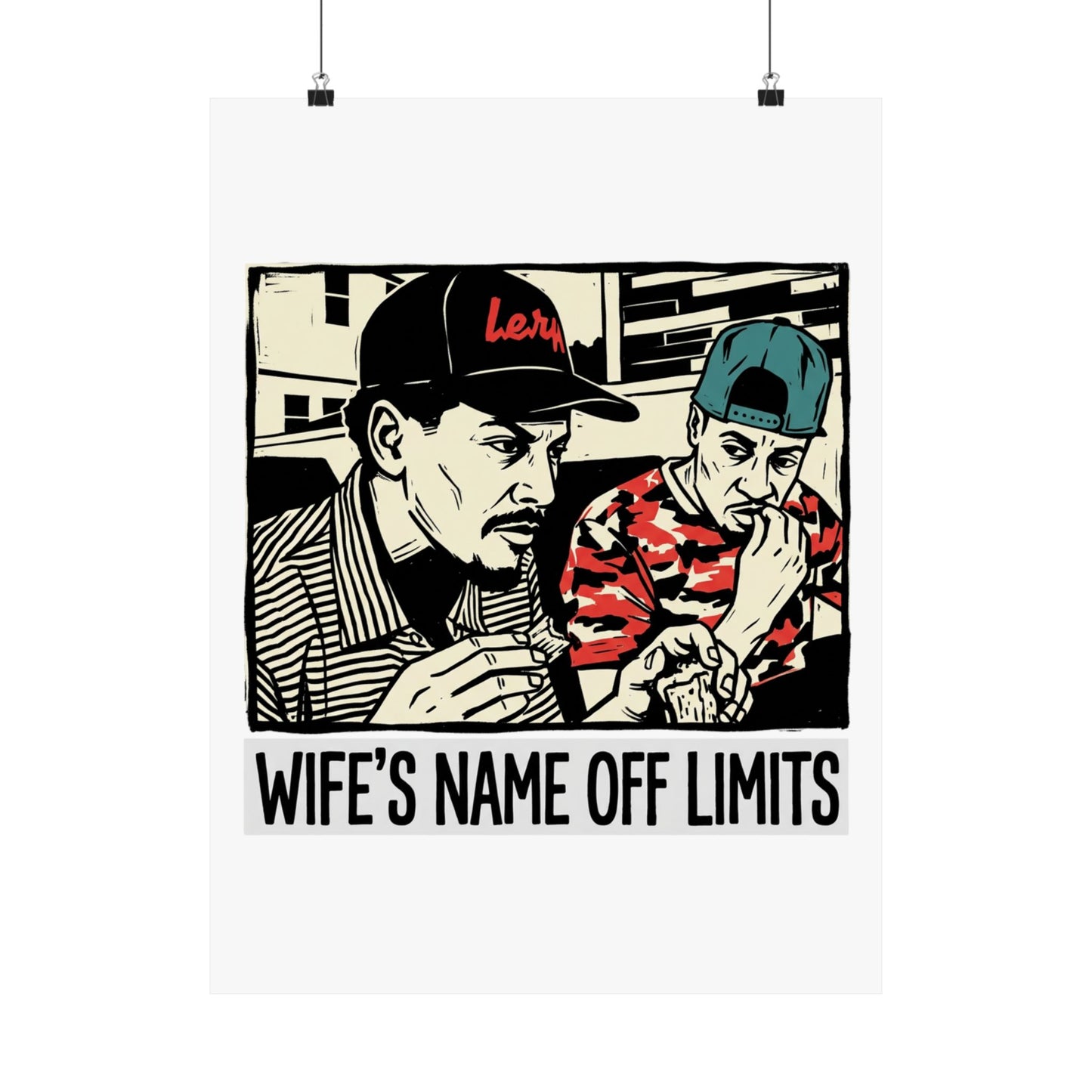WIFE'S NAME OFF LIMITS