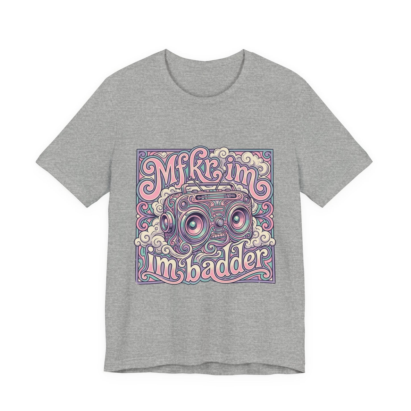 Mfkr im badder — Electric Psychedelic Poster Print