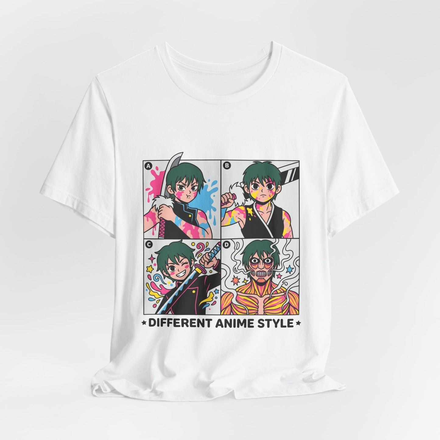Different Anime Style